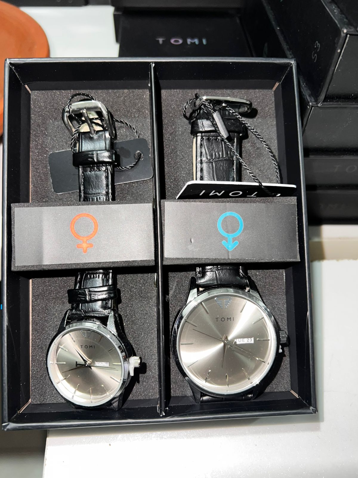 TOMI T-045 Casual Couple Watch - Tomi Watches