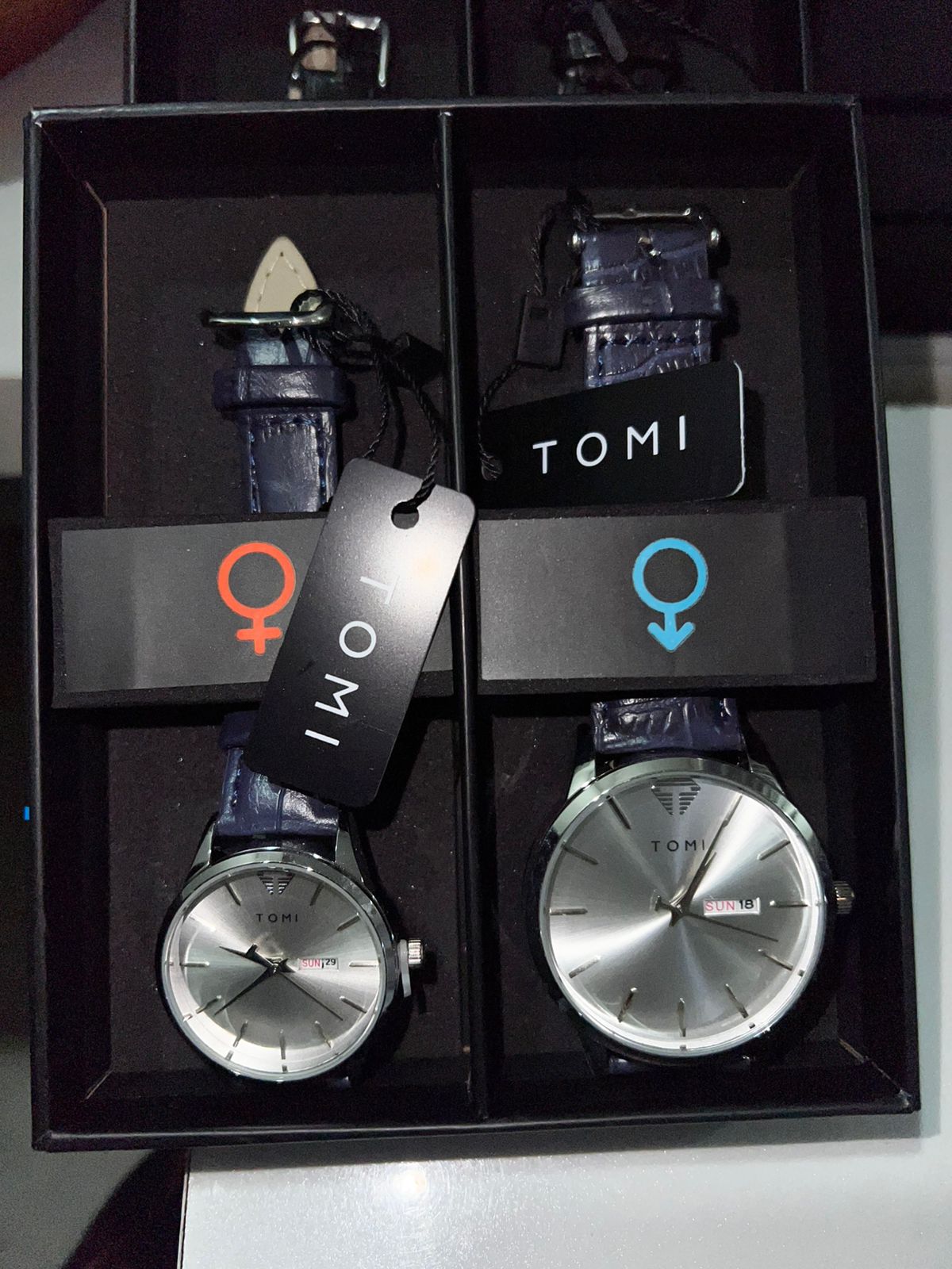 TOMI T-045 Casual Couple Watch - Tomi Watches