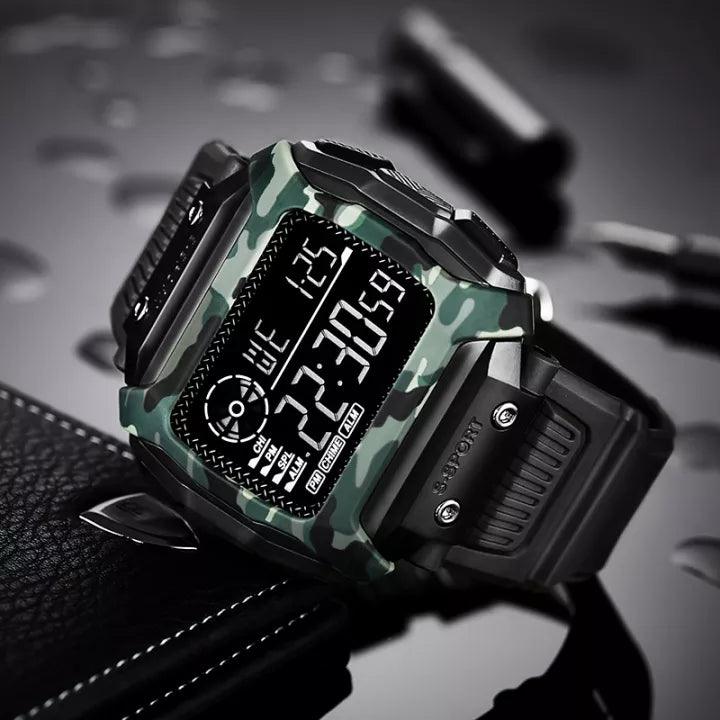 TOMI T-218 Digital Sports Watch Square Dial - Tomi Watches