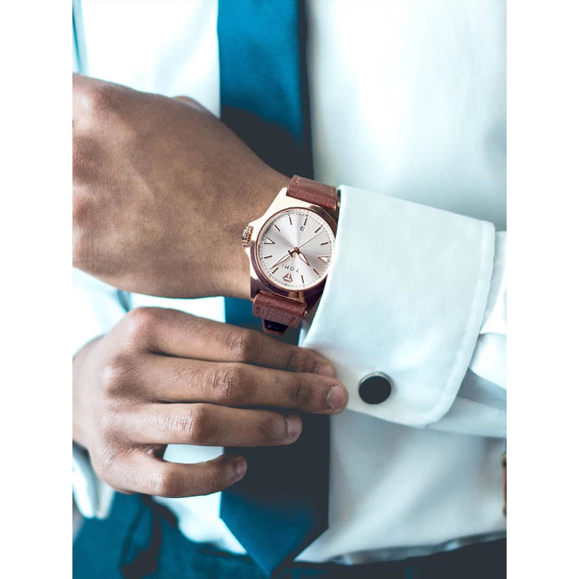 TOMI T-041 Business Watch with Pen Gift Set - Tomi Watches