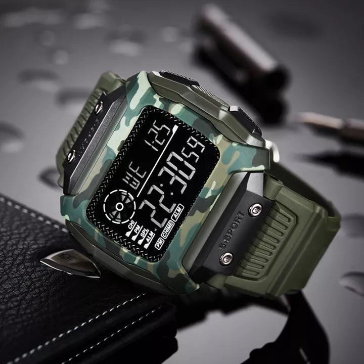 TOMI T-218 Digital Sports Watch Square Dial - Tomi Watches