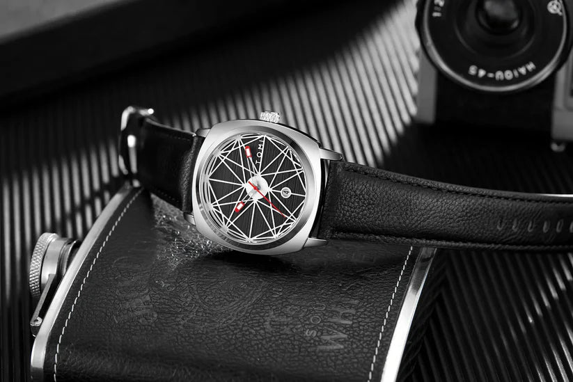 TOMI Men's Watch Square Dial T-112 - Tomi Watches