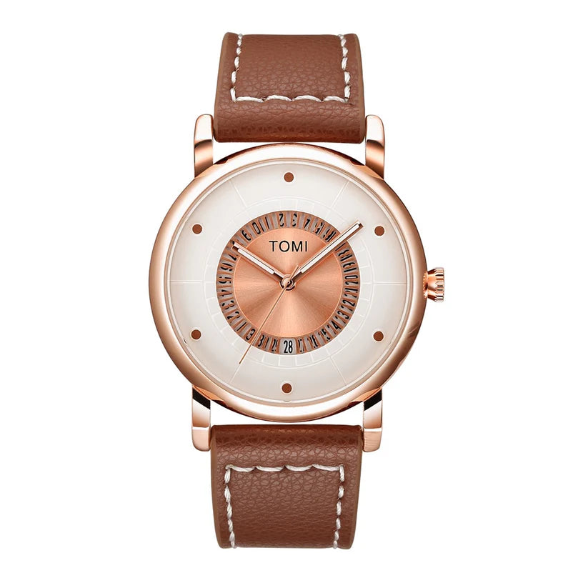 TOMI T-033 Men's Wrist Watch Date Quartz - Tomi Watches