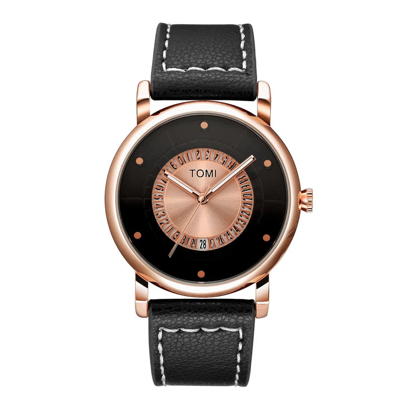 TOMI T-033 Men's Wrist Watch Date Quartz - Tomi Watches