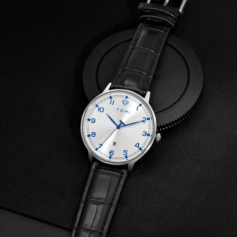 TOMI T-108 Unisex Quartz Date Watch For Men's - Tomi Watches