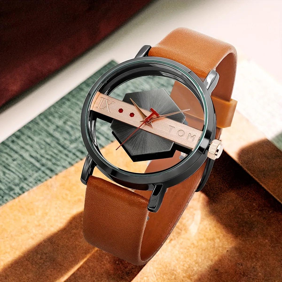 TOMI T-100 Casual Unisex Watch Quartz Round Dial Wrist Watch - Tomi Watches