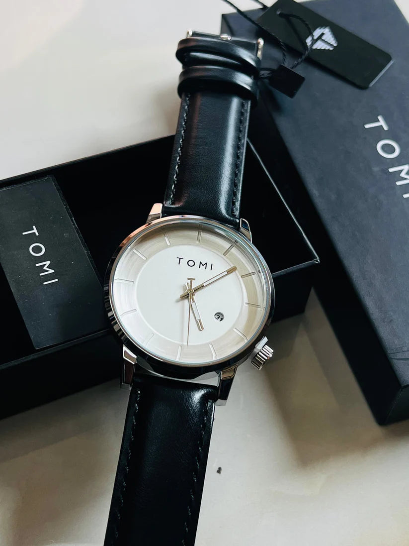 TOMI T-101 Men's Casual Quartz Watch with Date Display - Tomi Watches