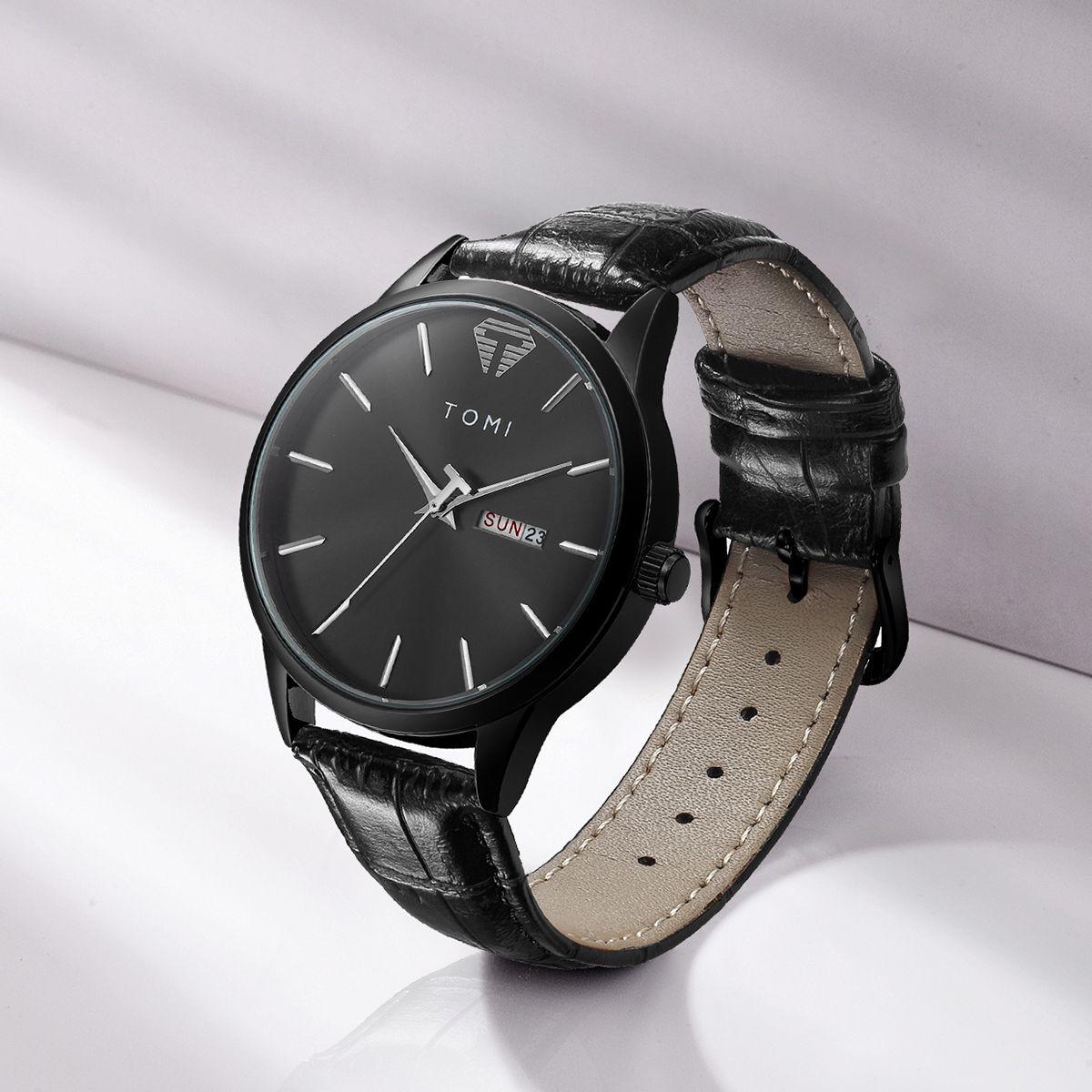 TOMI T-045 Day Date Quartz Wrist Watch For Men - Tomi Watches