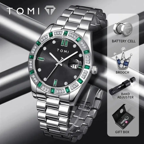 TOMI T-305  Luxury Men's Watch With Gift Box Set - Tomi Watches