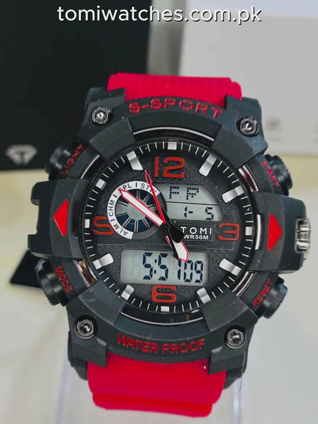 Tomi Sports Watch Waterproof T-231