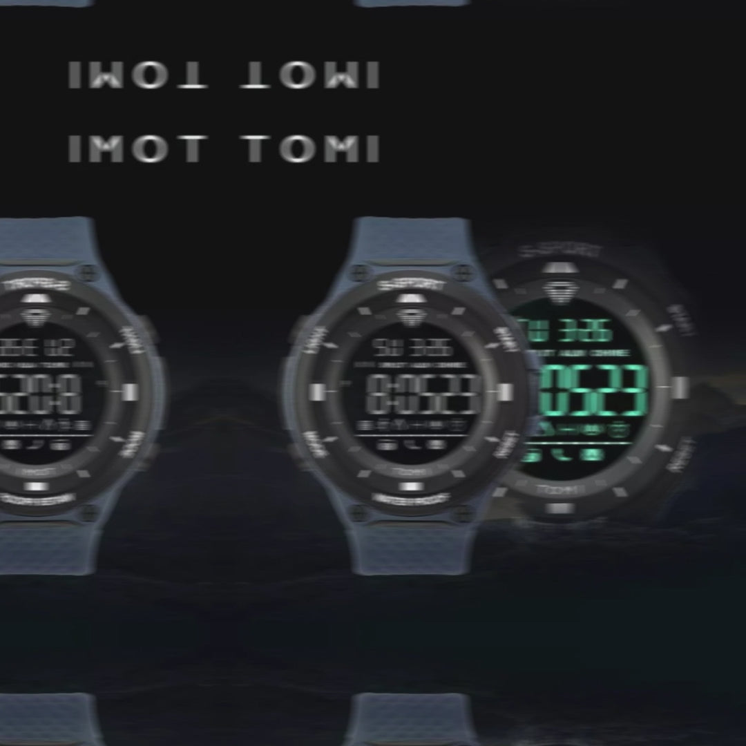 TOMI T-214 Men's Digital Sports Watch