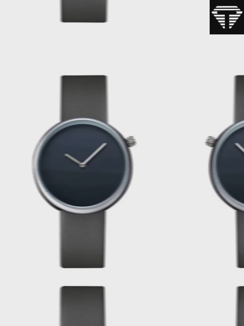 TOMI T-078 Unisex Watch Leather Strap