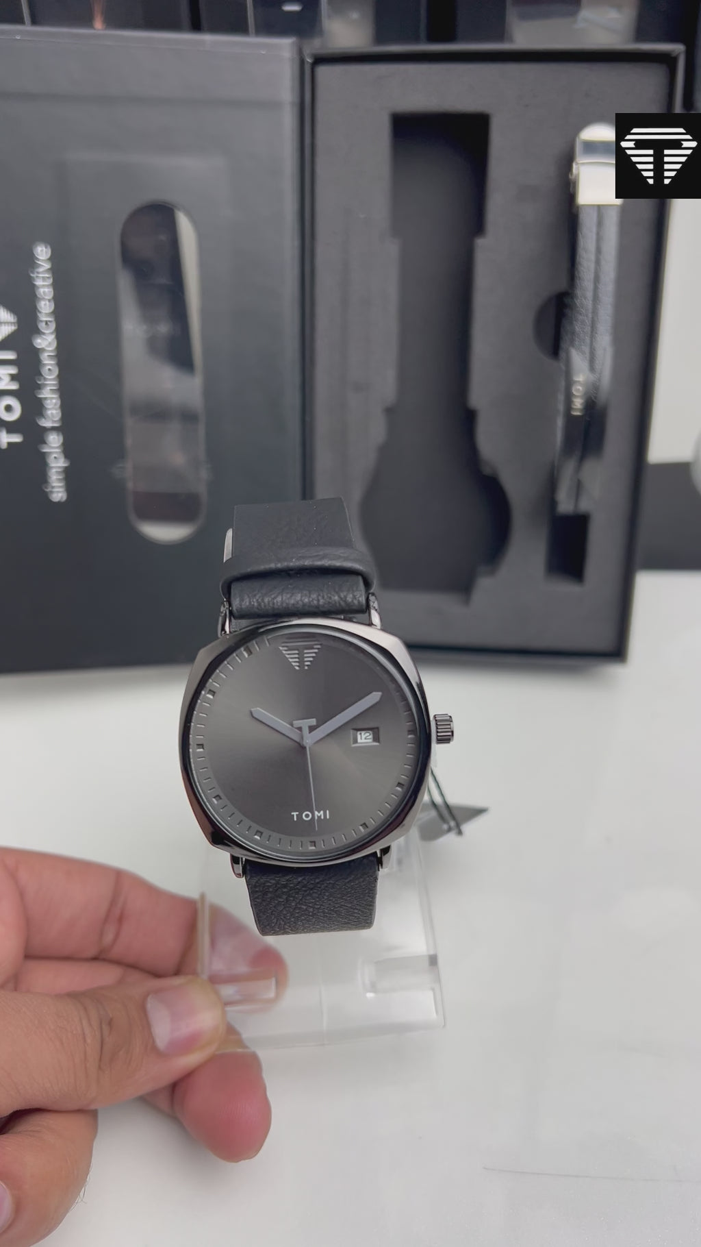 Tomi T-044 Watch & Bracelet Set