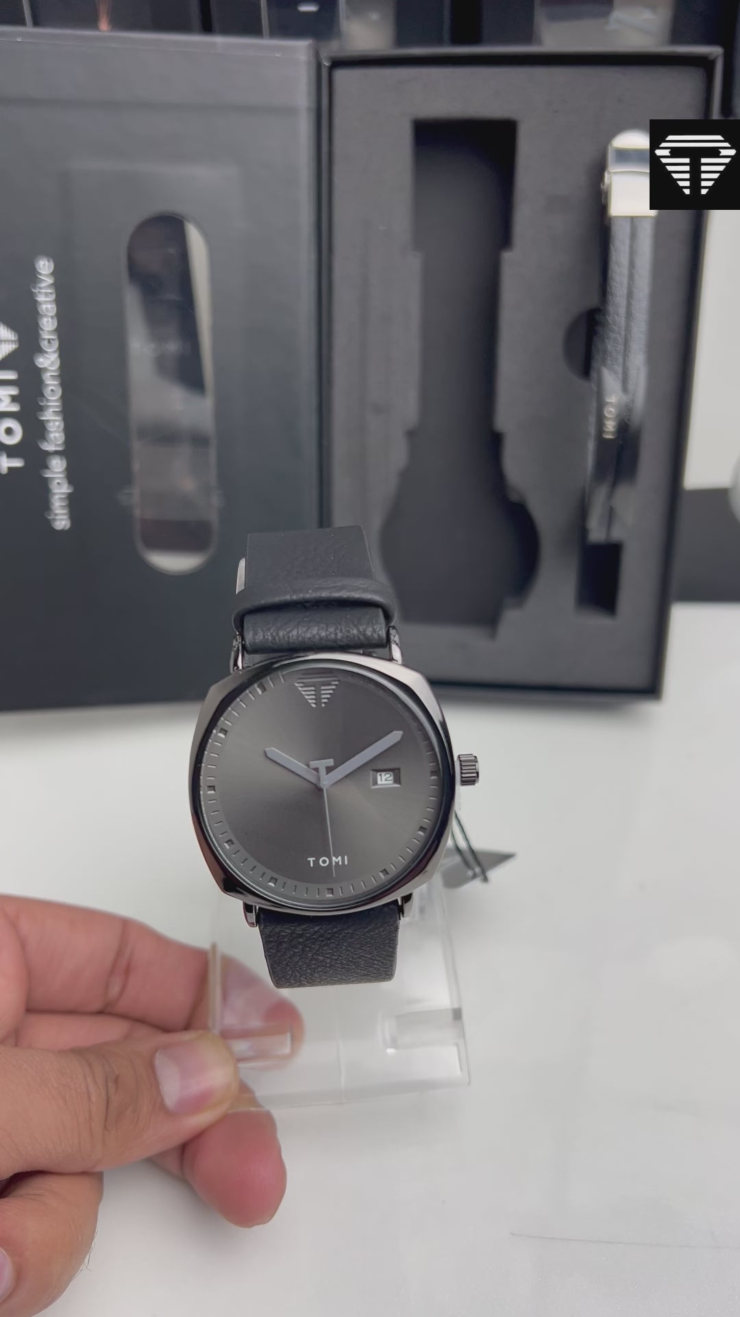 Tomi T-044 Watch & Bracelet Set