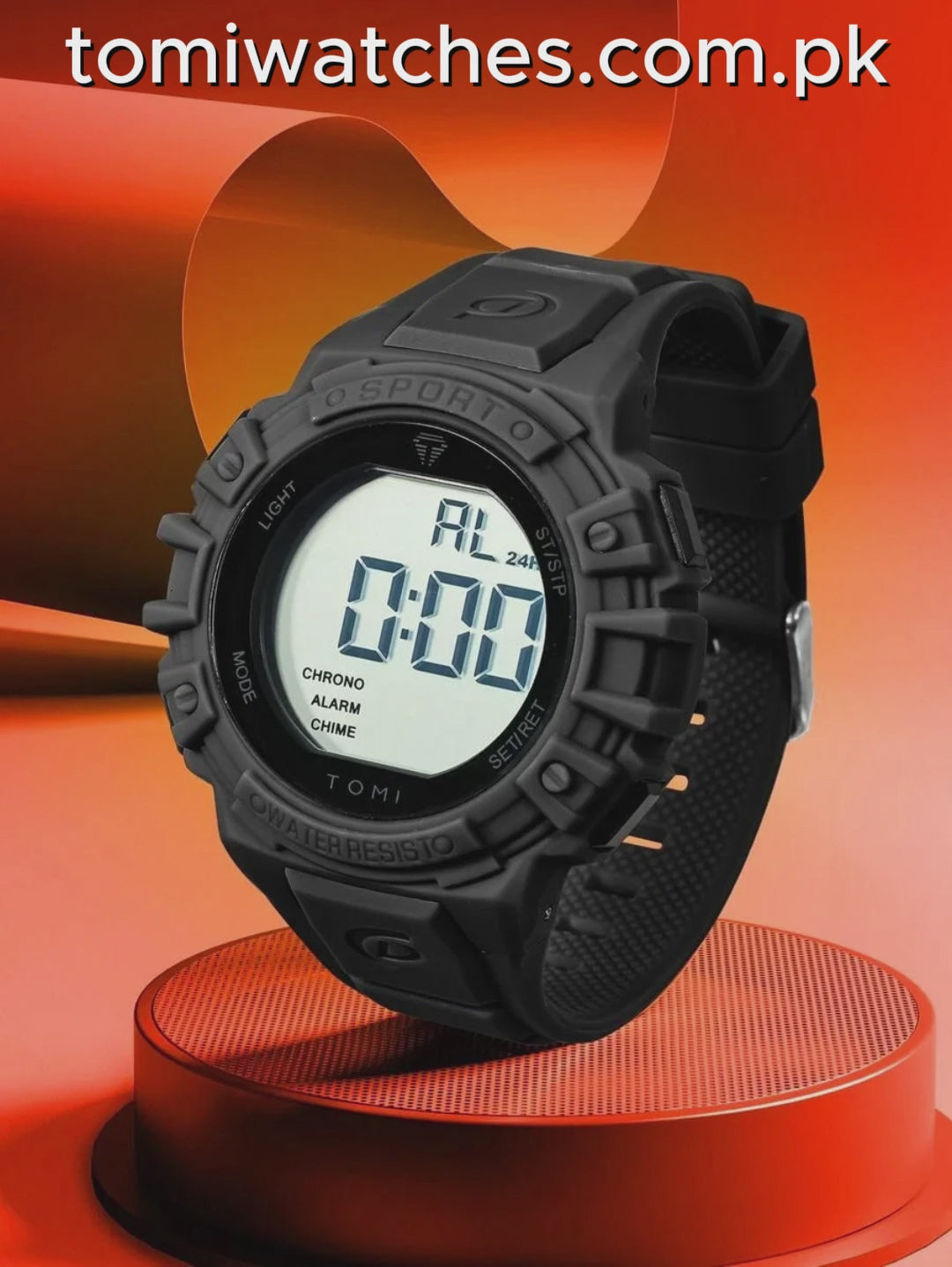 TOMI Unisex Sports Watch Digital T-221