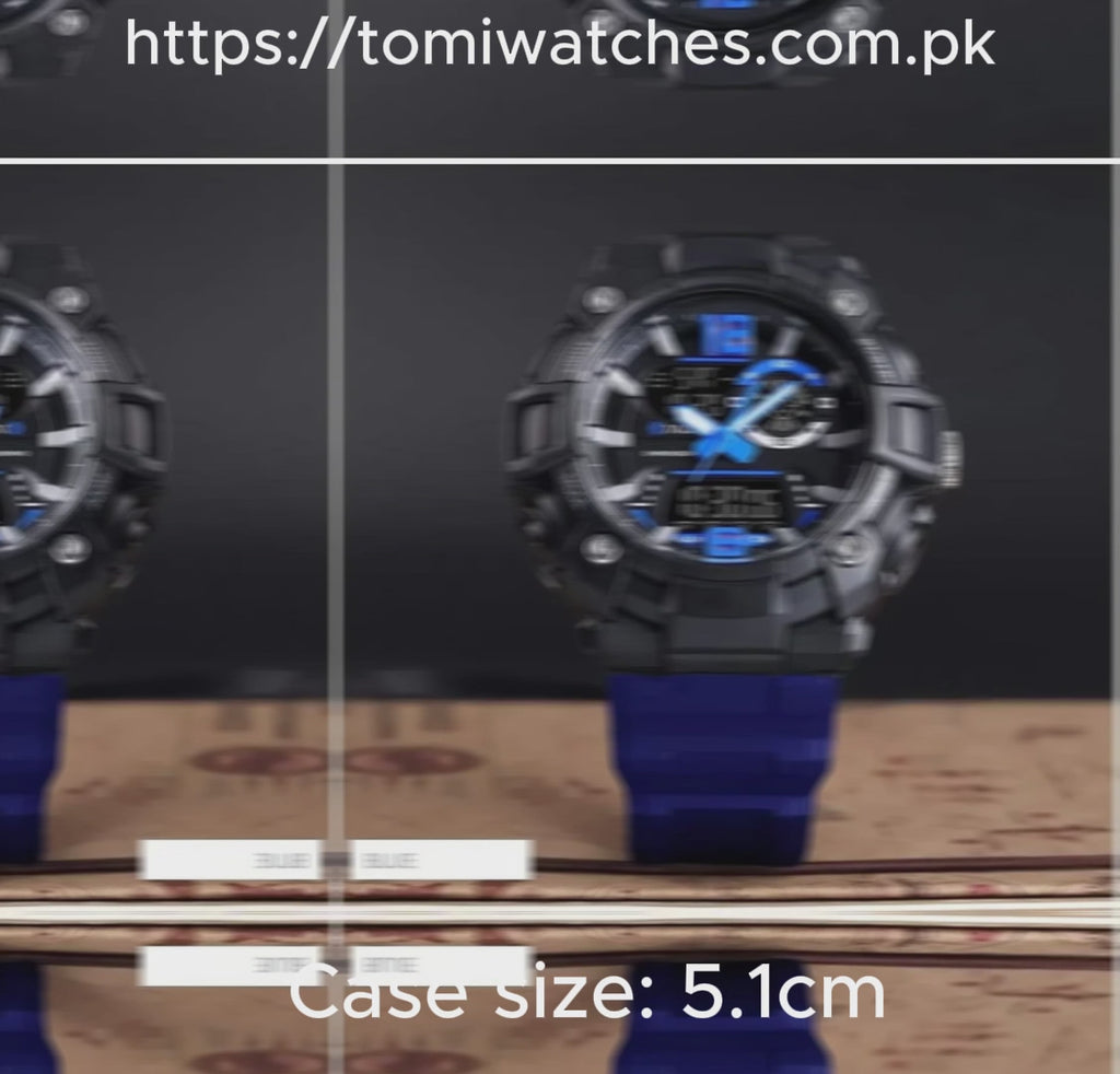 TOMI T-229 Dual Time Sports Watch
