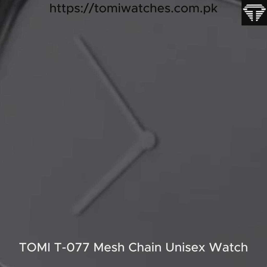 TOMI T-077 Mesh Chain Unisex Watch