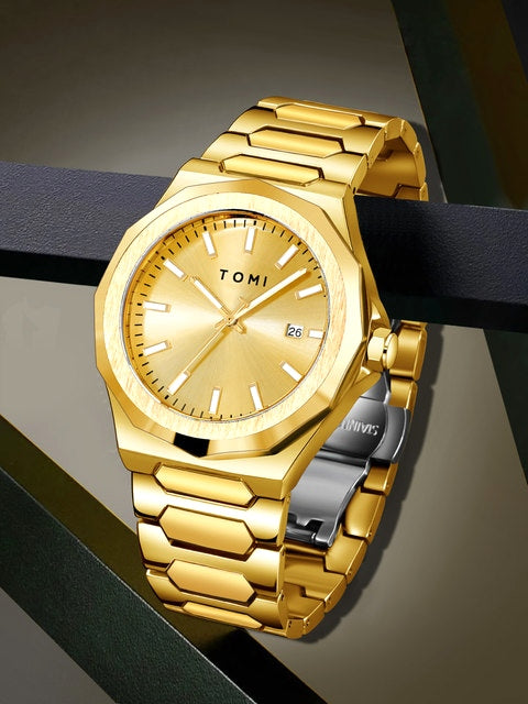 TOMI T-301 New Men's Luxury Watch Gift Box Set - Tomi Watches