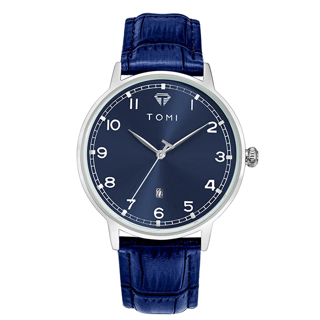 TOMI T-108 Unisex Quartz Date Watch For Men's - Tomi Watches