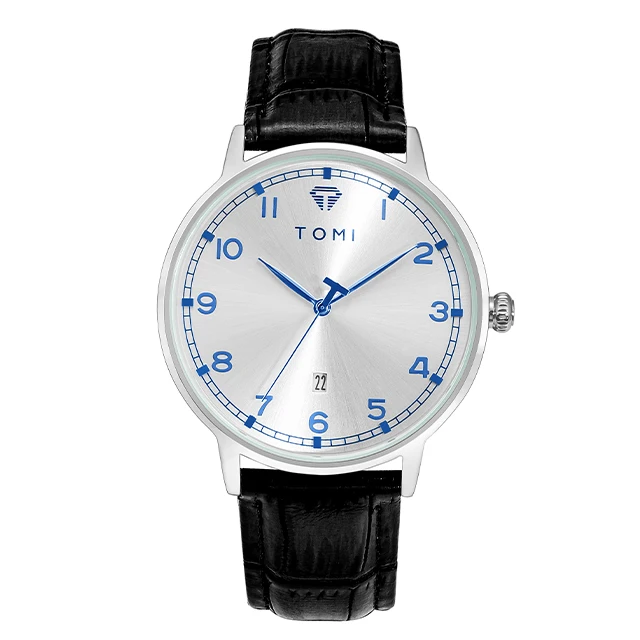 TOMI T-108 Unisex Quartz Date Watch For Men's - Tomi Watches
