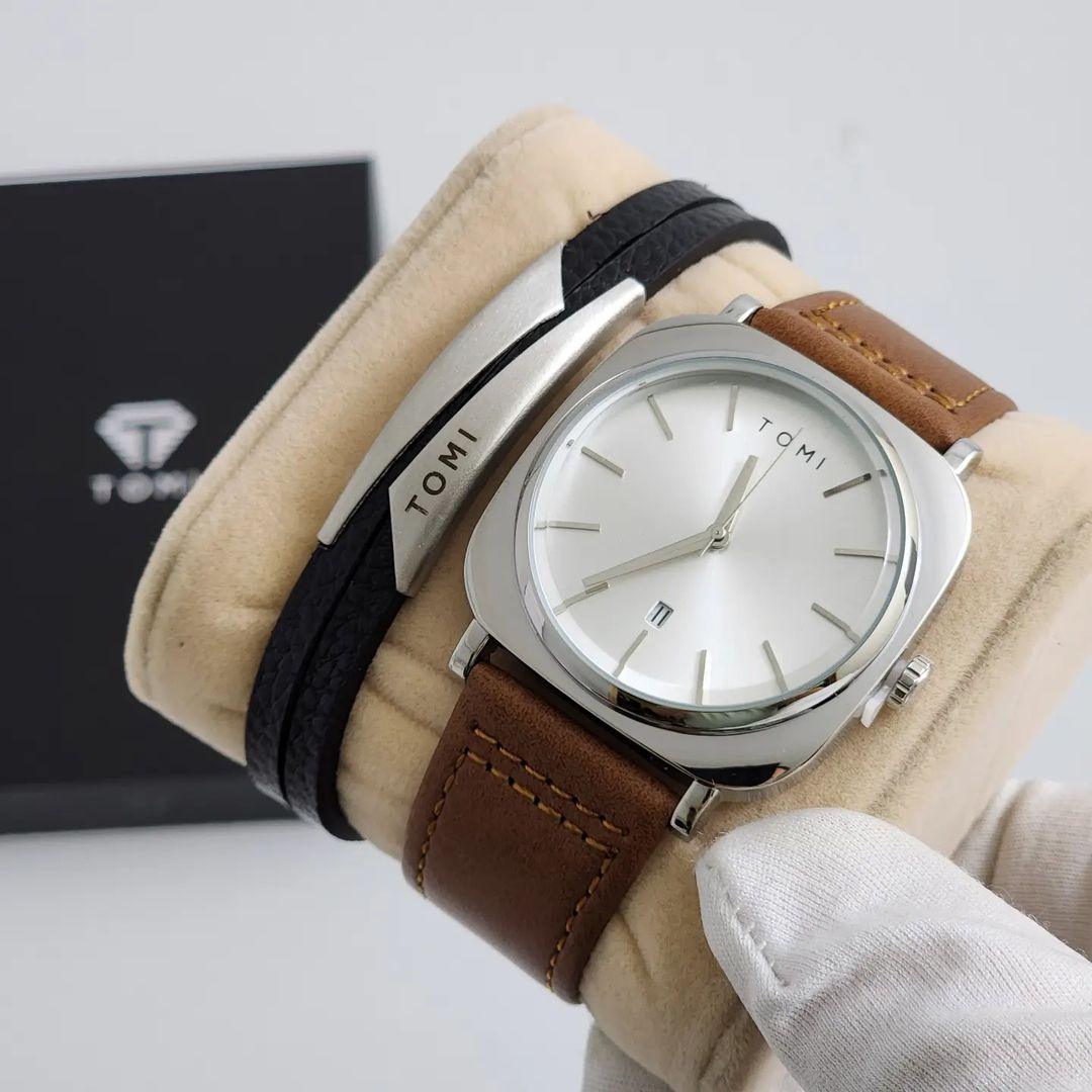 TOMI T-084 Business Watch With Bracelet - Tomi Watches
