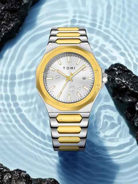 TOMI T-301 New Men's Luxury Watch Gift Box Set - Tomi Watches