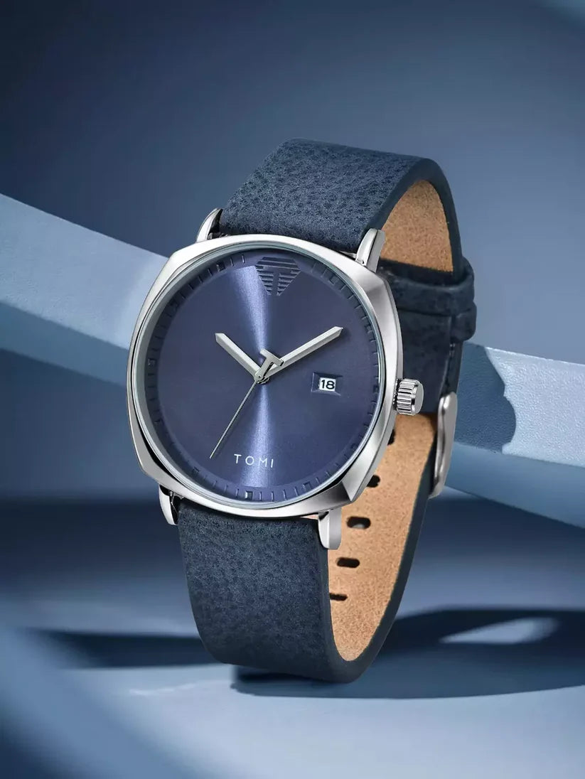 TOMI T-044 Men's Watch Leather Strap - Tomi Watches