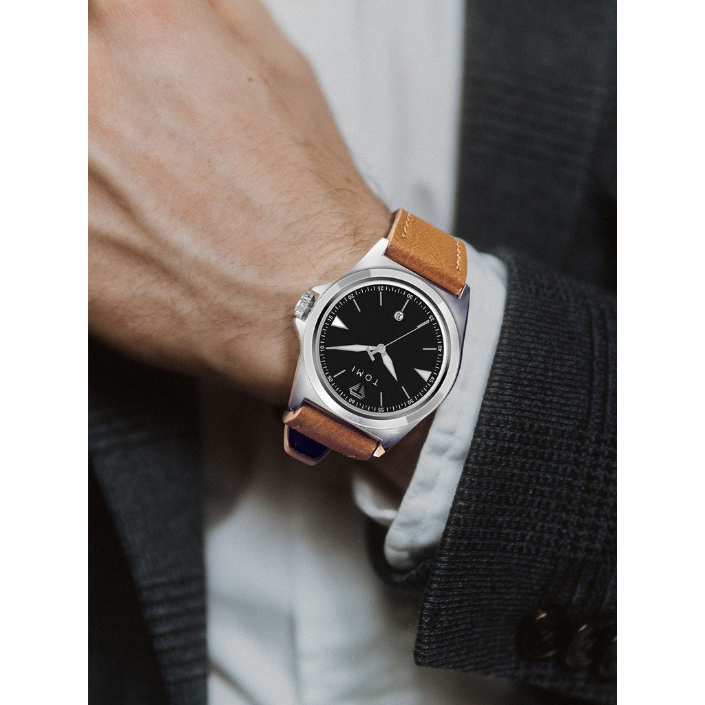 TOMI T-041 Business Watch with Pen Gift Set - Tomi Watches
