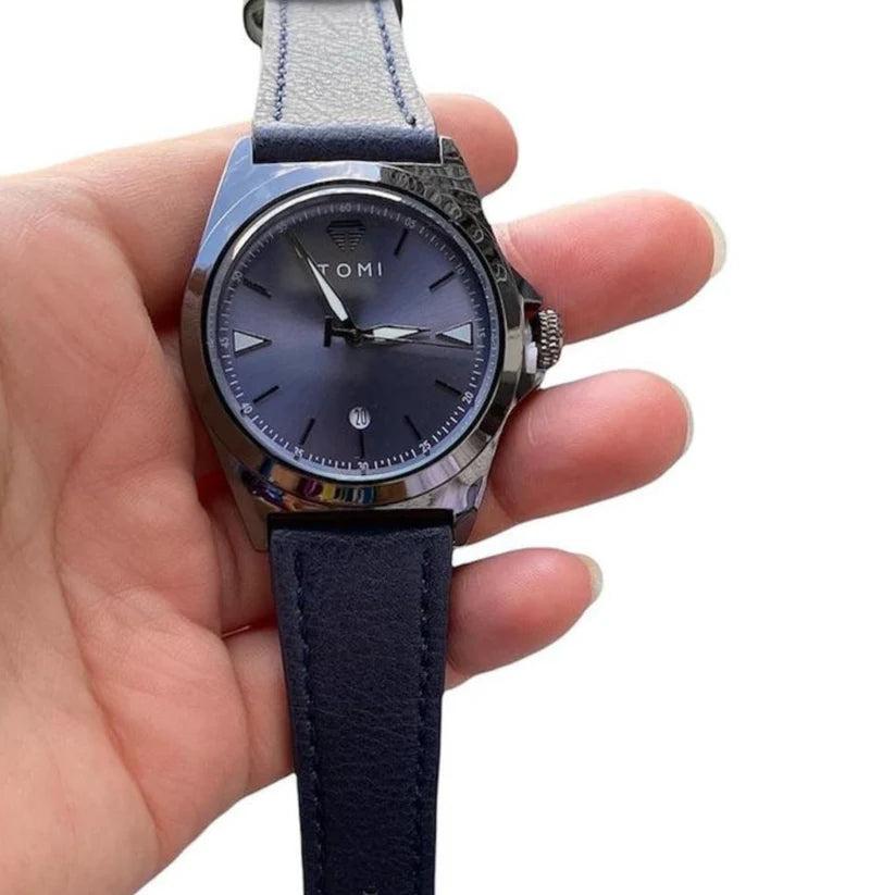 TOMI T-041 Date Quartz Business Watch - Tomi Watches