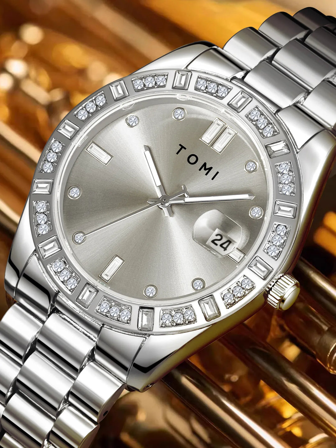 TOMI T-305  Luxury Men's Watch With Gift Box Set - Tomi Watches