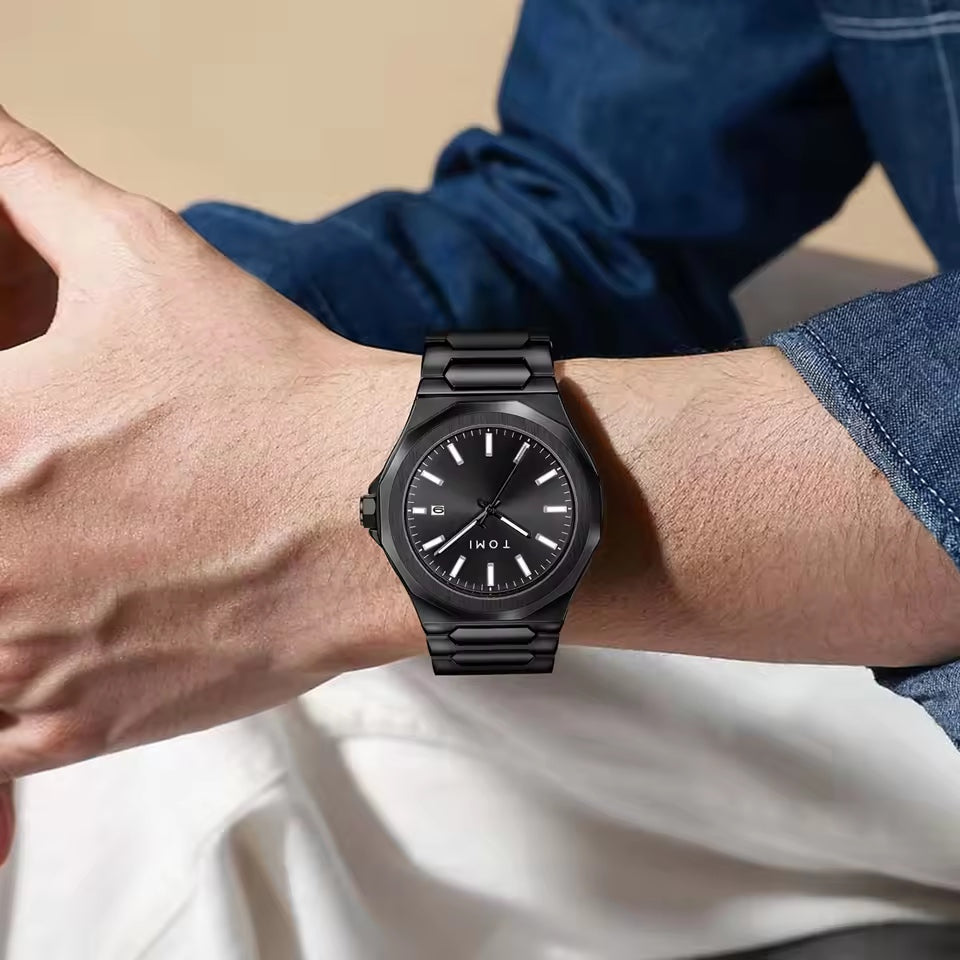 TOMI T-301 New Men's Luxury Watch Gift Box Set - Tomi Watches