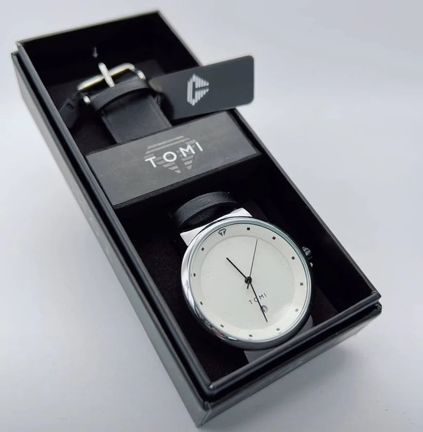 TOMI T-091 Men's Round Dial Watch - Tomi Watches